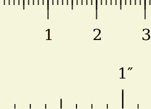 Πίνακες μετατροπής από ίντσες (imperial) σε χιλιοστά (metric) - Κάντε κλικ στην εικόνα για να κλείσει